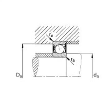 FAG Spindellager - B7016-E-2RSD-T-P4S