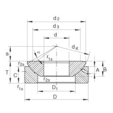 FAG Axial spherical plain bearings - GE40-AX