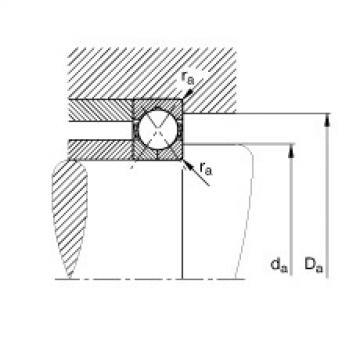 FAG أربعة محامل الاتصال نقطة - QJ240-N2-MPA