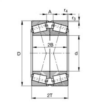 FAG Kegelrollenlager - 31316-N11CA-A100-140