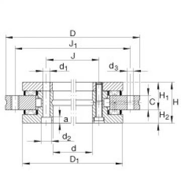 FAG Axial/radial bearings - YRT395