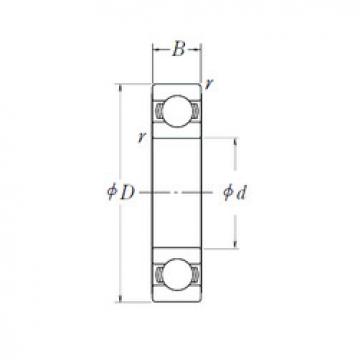 المحامل 6906L11-H-20 NSK