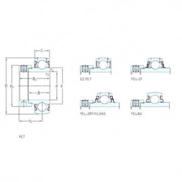 المحامل YEL208-2F SKF