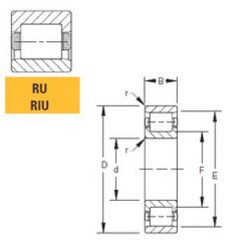 المحامل 105RU02 Timken