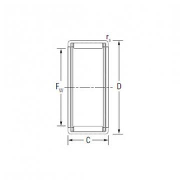 المحامل HK273420-2RS ISO