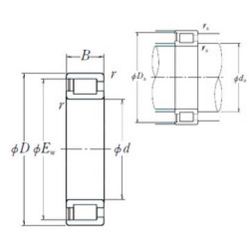 المحامل NCF3028V NSK