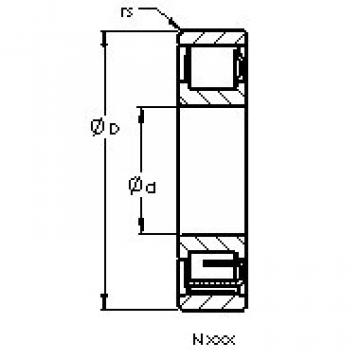 المحامل N317 EMB AST