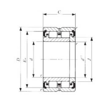 المحامل NAU 4910UU IKO