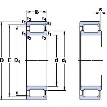 المحامل NCF 3006 CV SKF