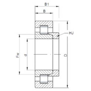 المحامل NH1072 CX