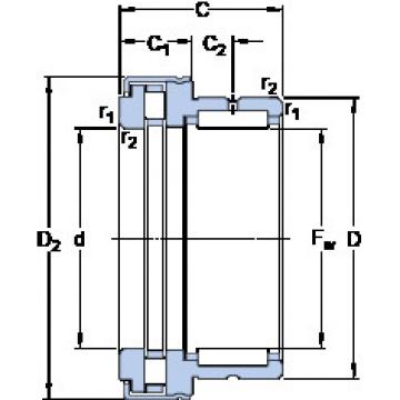 المحامل NKXR 17 Z SKF