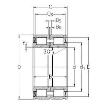 المحامل NNF5032-2LS-V NKE