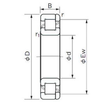 المحامل NP 1021 NACHI