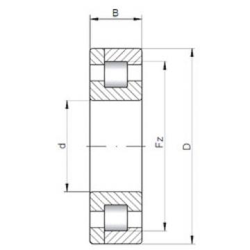 المحامل NP2222 E CX