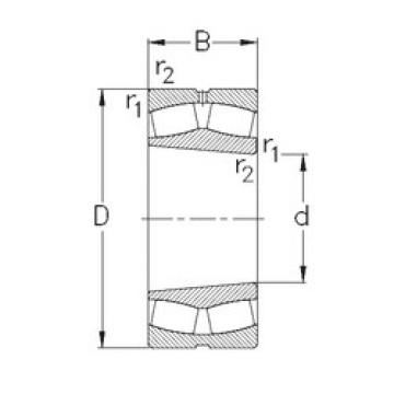 المحامل 239/900-K-MB-W33 NKE