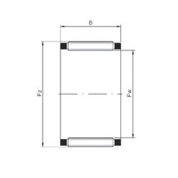 المحامل K28x34x17 CX