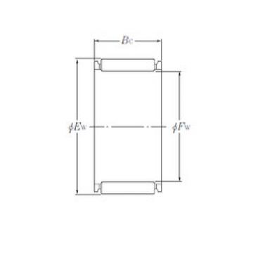 المحامل K45×49×19 NTN