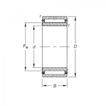 المحامل NA4922 Timken