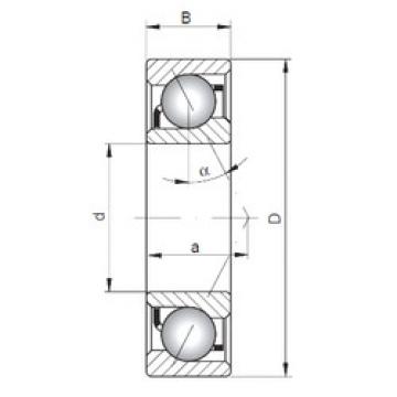 المحامل 7034 A ISO