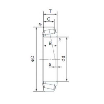 المحامل E32044J NACHI