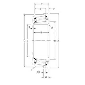 المحامل 131097/131150C Gamet