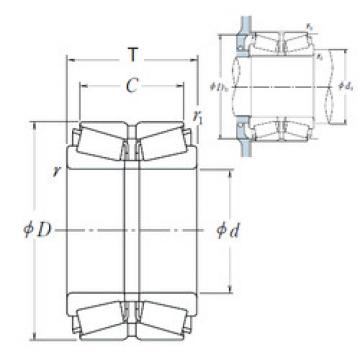 المحامل HR140KBE52X+L NSK