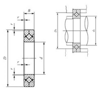 المحامل CRBC 50050 IKO