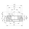 FAG Axial spherical plain bearings - GE40-AX