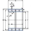 المحامل BC4B 319862 SKF #1 small image