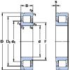 المحامل NJ 2209 ECNJ SKF