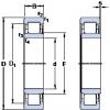 المحامل NU 1030 M/C3VL2071 SKF