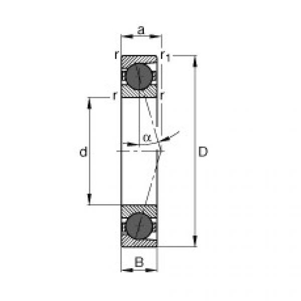 FAG Spindellager - HCB7219-C-T-P4S #1 image