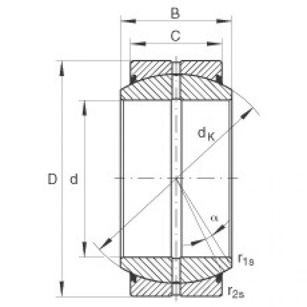 المحامل GE30-DO-2RS INA #1 image