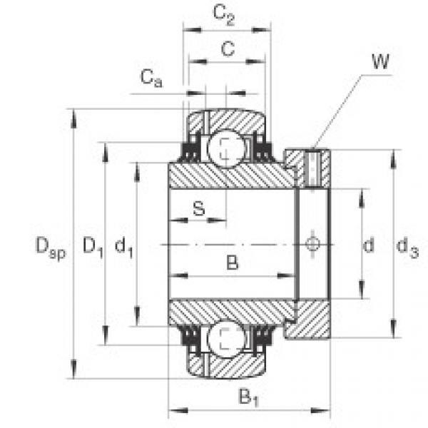 FAG Spannlager - GE40-XL-KTT-B #1 image