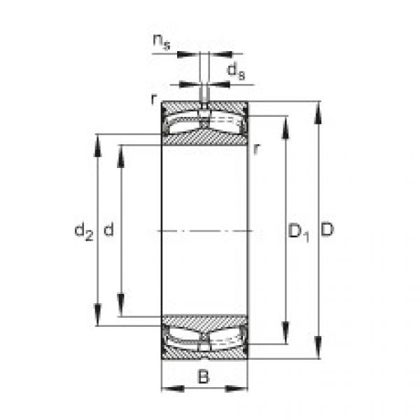 FAG Sealed spherical roller bearings - 24030-BE-XL-2VSR #1 image