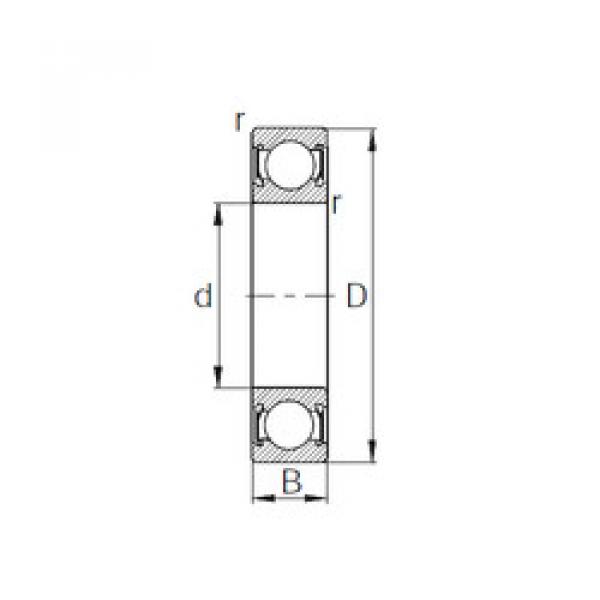 المحامل HC6308DDh KBC #1 image