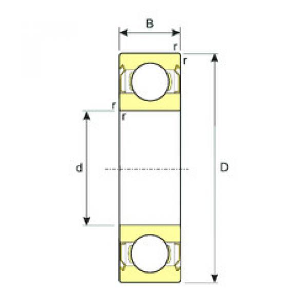 المحامل R1-4ZZ ISB #1 image