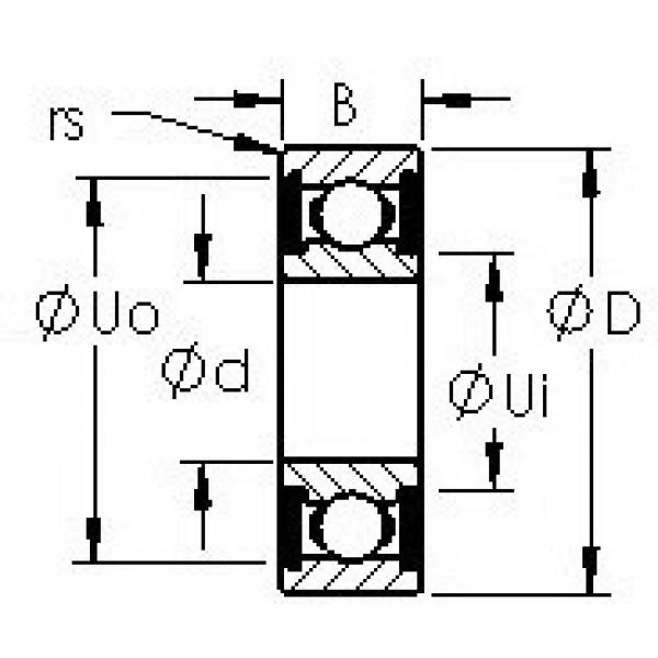 المحامل 693H-2RS AST #1 image