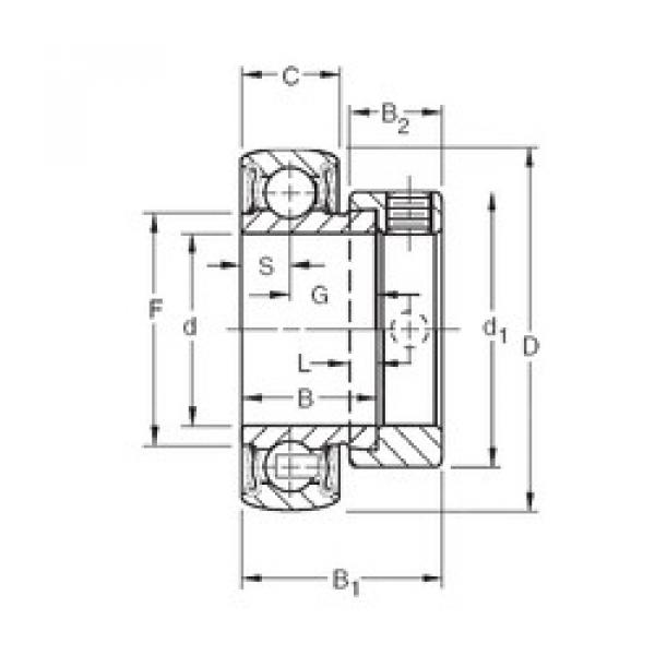 المحامل RAL103NPPB Timken #1 image