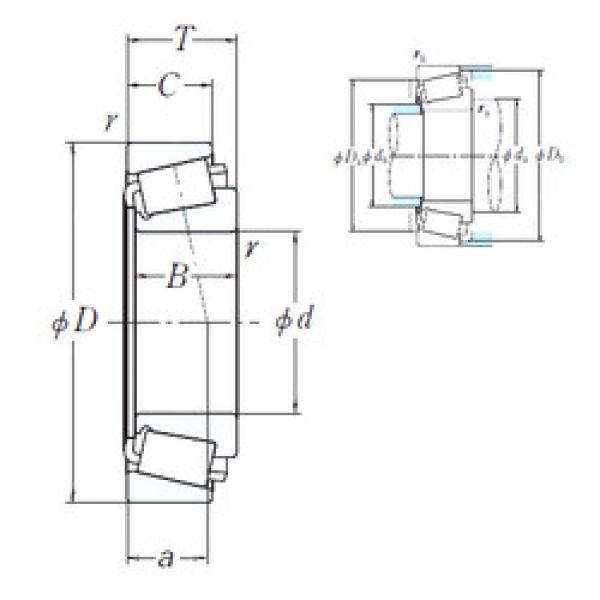 المحامل HM237532/HM237510 NSK #1 image