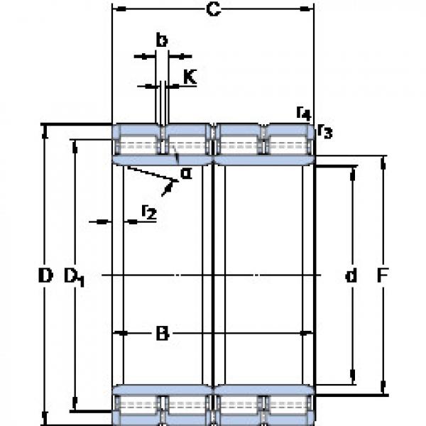 المحامل BC4B 319862 SKF #1 image