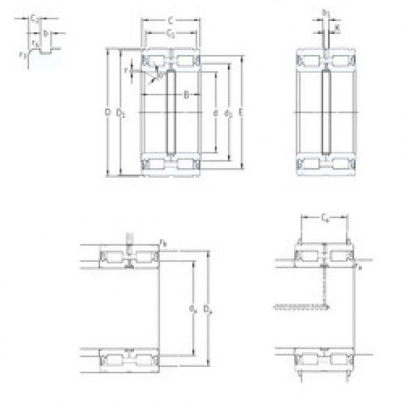 المحامل NNF5038ADA-2LSV SKF #1 image