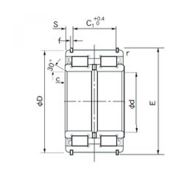 المحامل E5020NR NACHI #1 image