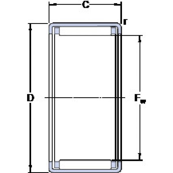 المحامل HK 0606 SKF #1 image