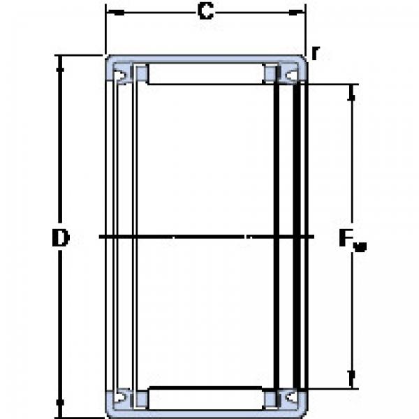 المحامل HK 0812.2RS SKF #1 image