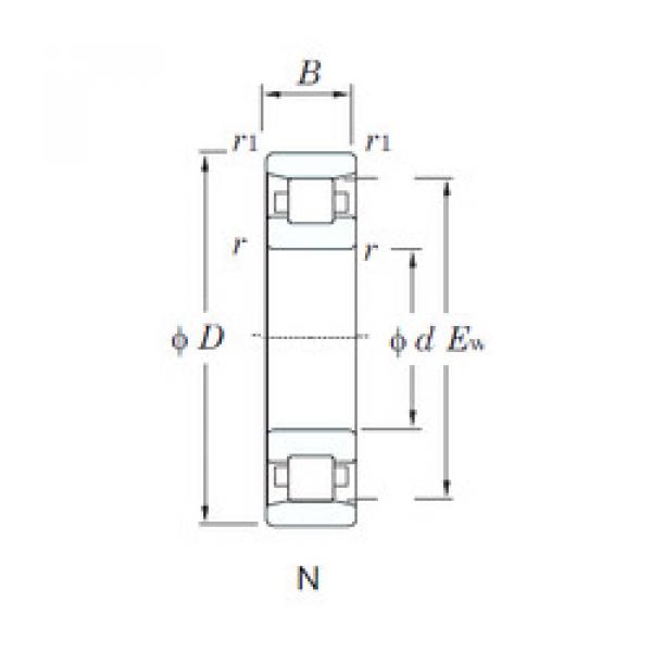 المحامل N304 KOYO #1 image