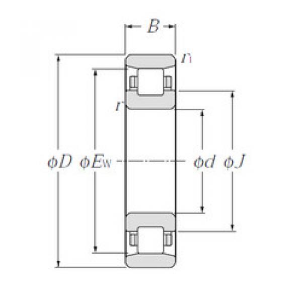 المحامل N1034 NTN #1 image