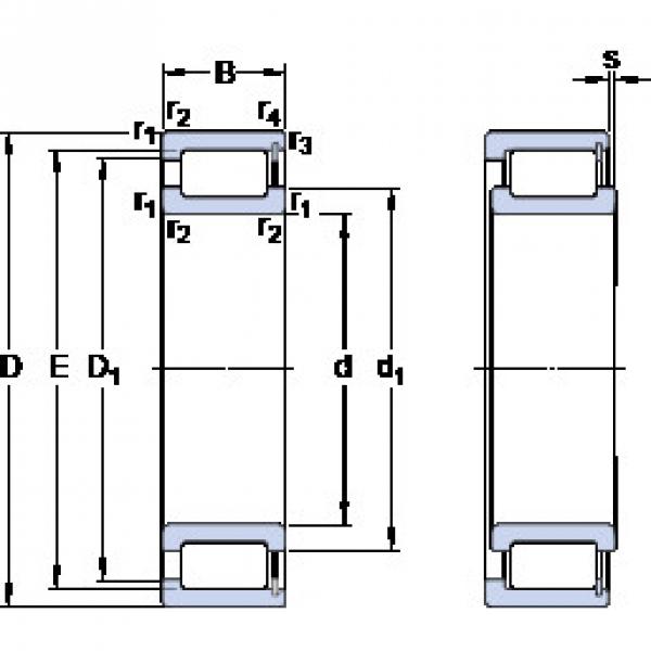 المحامل NCF 3005 CV SKF #1 image