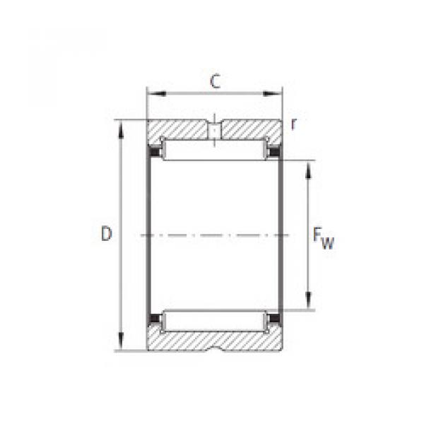 المحامل NK30X47X21 NTN #1 image