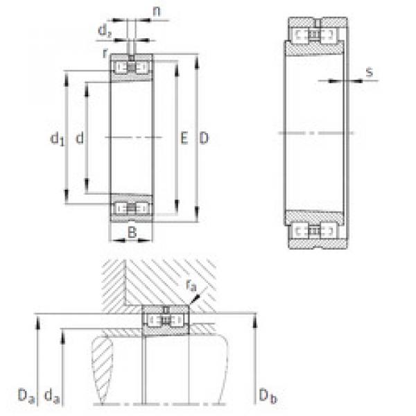 المحامل NN3006-AS-K-M-SP INA #1 image